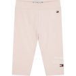 Tommy Hilfiger Baby Th Logo Leggings Whimsy Pink Online Sale