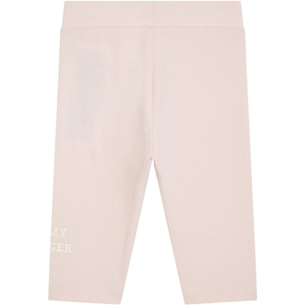 Tommy Hilfiger Baby Th Logo Leggings Whimsy Pink Online Sale