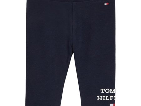 Tommy Hilfiger Baby Th Logo Leggings Desert Sky Online Sale