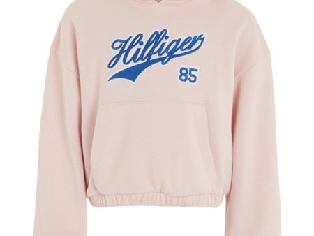 Tommy Hilfiger Hilfiger Script Hoodie Whimsy Pink Sale