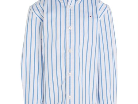 Tommy Hilfiger Lexington Skjorte Blue Spell Stp Online Hot Sale