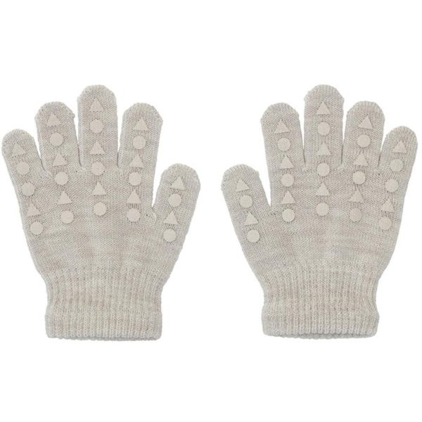 Gobabygo Uld Grip Gloves Sand Fashion