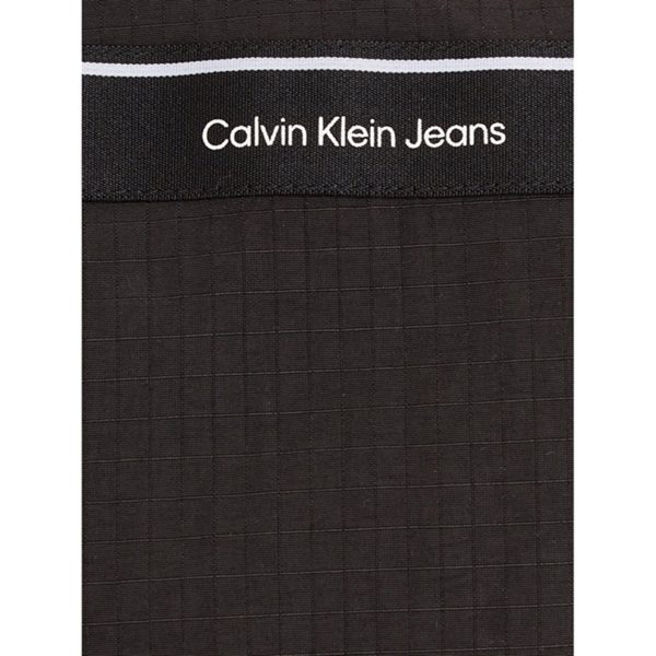 Calvin Klein Ripstop Tape Skjorte Ck Black Online now