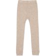 Lillelam Uld Leggins Lys Beige Cheap