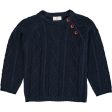 Copenhagen Colors Navy Striktrøje Online now