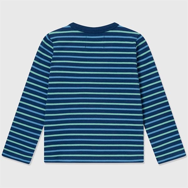 Wood Wood Navy stripes Kim Doggy Patch Bluse Hot on Sale