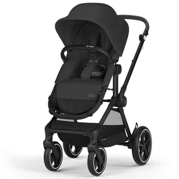 Cybex Eos Lux Moon Black 2-i-1 Klapvogn Discount