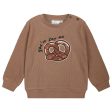 THE NEW Siblings Ginger snap Hilmo Waffle Sweatshirt Fashion