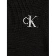 Calvin Klein Festive Lurex Striktrøje Ck Black Supply