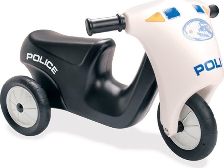 Dantoy Scooter Politi - Gummihjul Online now