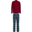 Tommy Hilfiger Pyjamas Rg  Green Global Stripe Ck Online Hot Sale