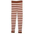 Fliink Carob Brown Striped Benna Rib Leggings Supply