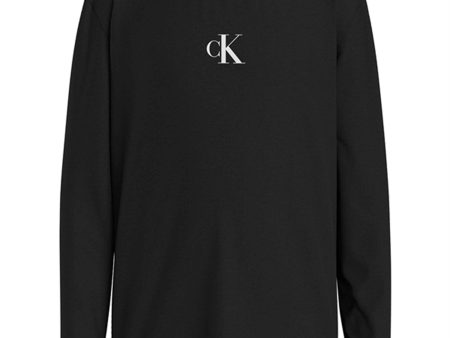 Calvin Klein Ck Logo Bluse Ck Black For Discount