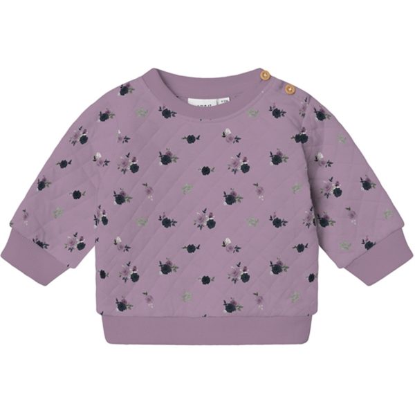 Name it Lavender Mist Rayia Quiltet Bluse Online now