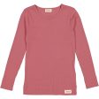 MarMar Modal Pink Rouge Plain Bluse For Cheap