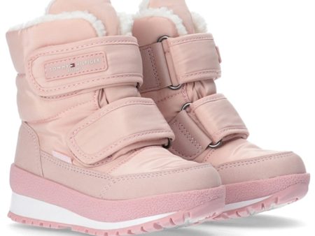 Tommy Hilfiger Snow Boot Pink Hot on Sale