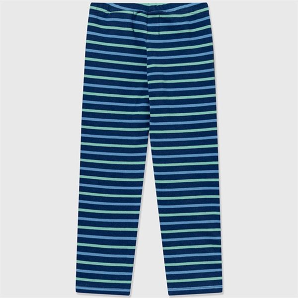 Wood Wood Navy Stripes Ira Doggy Patch Leggings on Sale