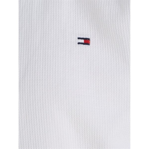 Tommy Hilfiger Solid Waffle Skjorte White Sale