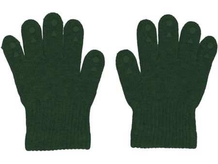 Gobabygo Uld Grip Gloves Forrest Green Supply