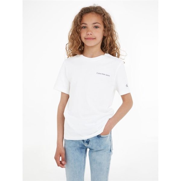 Calvin Klein Chest Inst. Logo T-Shirt Bright White Online