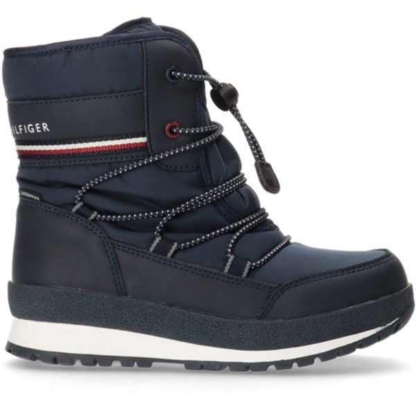 Tommy Hilfiger Snow Boot Blue Red White For Discount