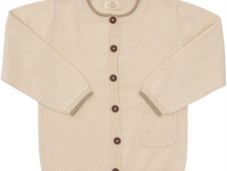 Copenhagen Colors Cream Cardigan m. Lomme Online Sale