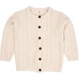 Copenhagen Colors Cream Strikket Cardigan on Sale