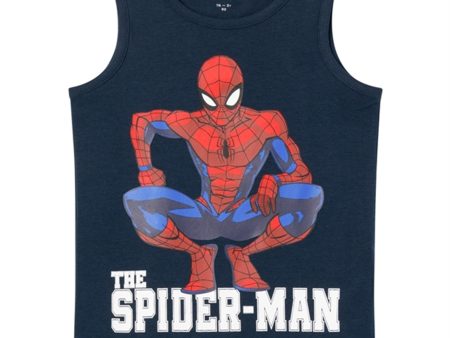 Name it Dark Sapphire Nihil Spiderman Tank Top For Sale