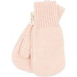 Copenhagen Colors Soft Pink Merino Uld Strikkede Vanter Discount