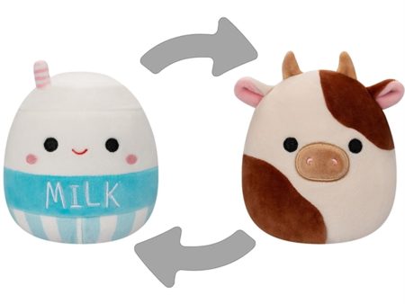 Squishmallows Flip A Mallow Ronnie the Cow Milk 13 cm Online Sale