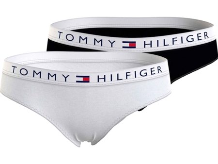 Tommy Hilfiger Trusser 2-Pak White   Black Hot on Sale