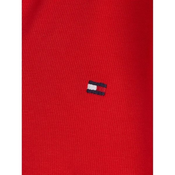 Tommy Hilfiger Colorblock Rugby Langærmet Polo Red White Colorblock on Sale