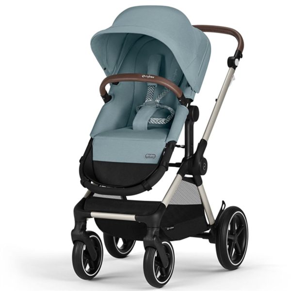 Cybex Eos Lux Sky Blue 2-i-1 Klapvogn Fashion