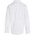 Tommy Hilfiger Solid Waffle Skjorte White Sale