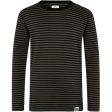 Mads Nørgaard Duo Rib Tobino Bluse Beluga Black For Discount