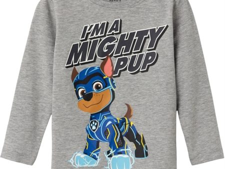 Name it Grey Melange Ofus Paw Patrol Bluse on Sale