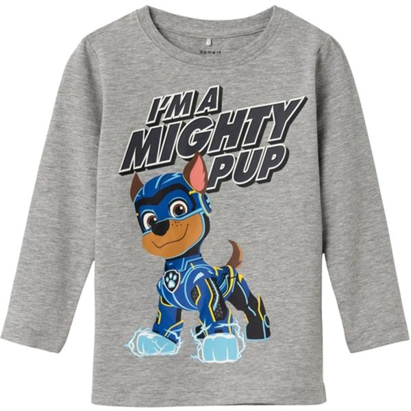 Name it Grey Melange Ofus Paw Patrol Bluse on Sale