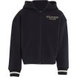 Tommy Hilfiger Monotype Foil Zip Thru Hoodie Desert Sky Hot on Sale