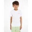 Calvin Klein Chest Inst. Logo T-Shirt Bright White Online