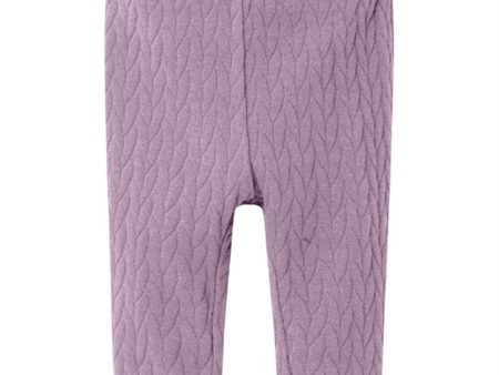 Name it Lavender Mist Solie Quilt Leggings Hot on Sale