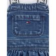 Tommy Hilfiger Baby Denim Dungaree Sæt Denim Medium For Sale