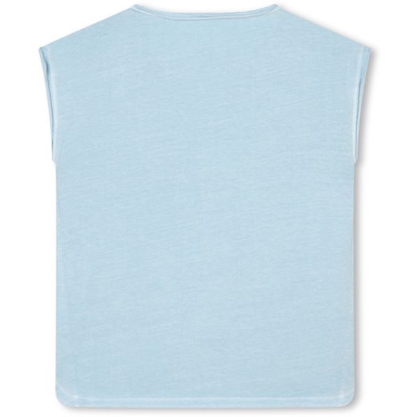 Zadig & Voltaire Pale Blue T-shirt For Cheap