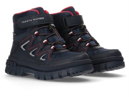 Tommy Hilfiger Lace-Up Bootie Blue Fashion