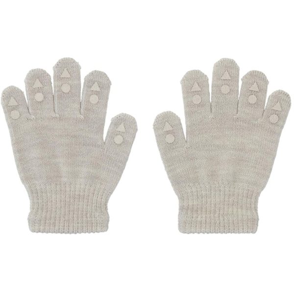 Gobabygo Uld Grip Gloves Sand Fashion