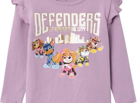 Name it Lavender Mist Odenina Paw Patrol Bluse Supply