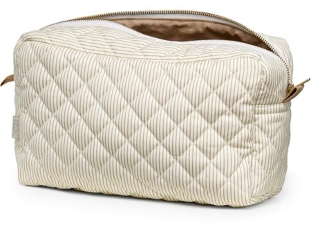 Cam Cam Copenhagen Toilettaske Classic Stripes Camel Online Hot Sale