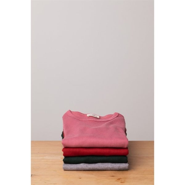 MarMar Modal Pink Rouge Plain Bluse For Cheap