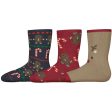 Name it Jester Red Richristmas Strømper 3-pak Fashion