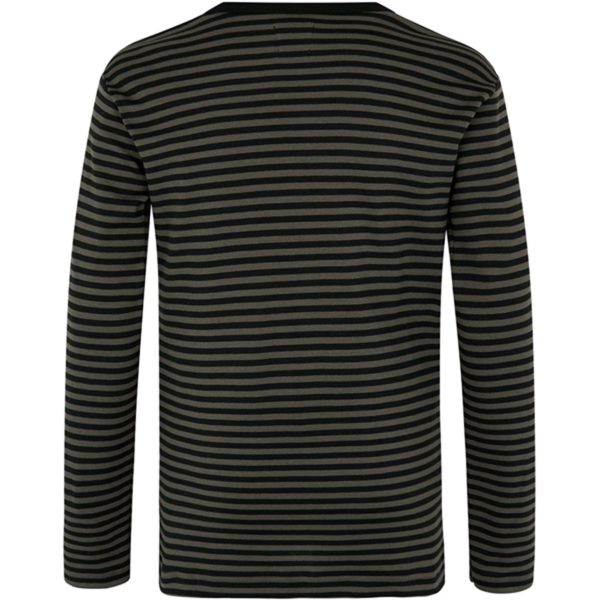 Mads Nørgaard Duo Rib Tobino Bluse Beluga Black For Discount