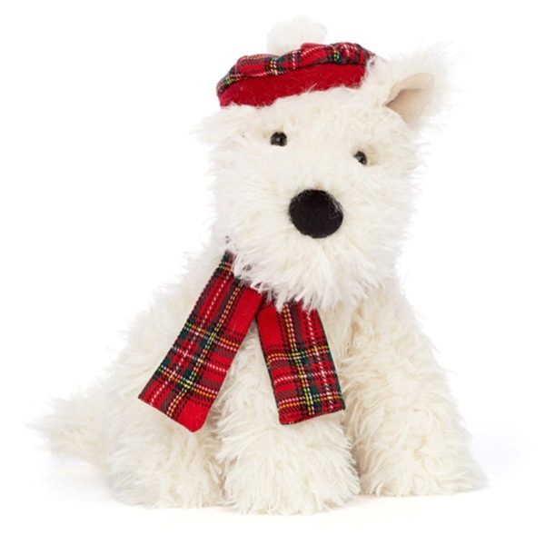 Jellycat Winter Warmer Munro Scottie Hund 21 cm Hot on Sale